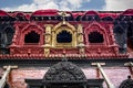 KATHMANDU, NEPAL - MAY 2: Front view of Goddess Kumari house.