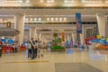 Kathmandu, Nepal, November 16, 2017: Unidentified people Kathmandu Airport interior on March 01, 2014, Kathmandu, Nepal