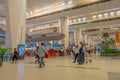 Kathmandu, Nepal, November 16, 2017: Unidentified people Kathmandu Airport interior on March 01, 2014, Kathmandu, Nepal