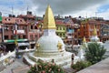 Kathmandu, Nepal, October, 26, 2012,One of small stupas around the largest Buddhist stupa is Boudhanath ( Bodnath)