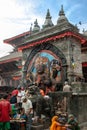Statue of Kaal Bhairav at Durbar Square
