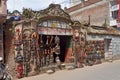 Kathmandu, Nepal, September, 27, 2013, souvenir shop in the center of Kathmandu