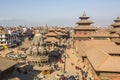 KATHMANDU, NEPAL - View of the Patan Durbar Square.