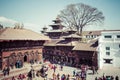 Kathmandu's Durbar Square, Nepal Royalty Free Stock Photo