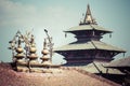 Kathmandu's Durbar Square, Nepal Royalty Free Stock Photo