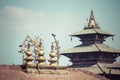 Kathmandu's Durbar Square, Nepal Royalty Free Stock Photo