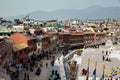 Kathmandu street from the top, Nepal