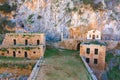 The Katholiko Monastery church of St John the Hermit, near Gouverneto Monastery, Chania Crete Royalty Free Stock Photo