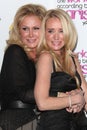 Kathy Hilton,Kim Richards Royalty Free Stock Photo