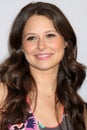 Katie Lowes arrives at the ABC / Disney International Upfronts Royalty Free Stock Photo