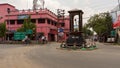 Katihar/Bihar/India-05/06/2020; Amar Jawan Chowk, Samudayik Bhawan, Sahayak Thana, Indira Gandhi Dist. Central Library, Katihar