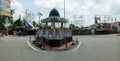 Katihar/Bihar/India-05/06/2020; Empty Ambedkar chowkduring Corona virus spread Lockdown mirchaibari katihar