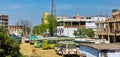 New Bus Stand Barmasiya Barmasia, Manihari road, Katihar, BIhar, India Royalty Free Stock Photo