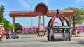 Loknayak JP Chowk and also known as GRP Chowk katihar. It is in front of Railway station katihar towards exit of platform number