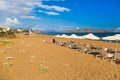 Kato Stalos beach, Chania prefecture, Western Crete, Greece Royalty Free Stock Photo