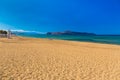 Kato Stalos beach, Chania prefecture, Western Crete, Greece Royalty Free Stock Photo