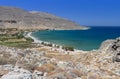 Kato Zakros bay at Crete island Royalty Free Stock Photo