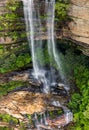 Katoomba Falls in Blue Mountains Australia Royalty Free Stock Photo