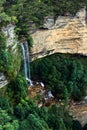 Katoomba Falls in Blue Mountains national park NSW Royalty Free Stock Photo