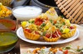 Katori Chaat Royalty Free Stock Photo