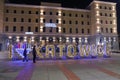 Katowice city name Christmas decoration