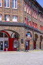 Historic housing estate for coal miners from the beginning of the 20th century, Liberation Square, Katowice, Nikiszowiec, Poland