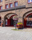 Historic housing estate for coal miners from the beginning of the 20th century, Liberation Square, Katowice, Nikiszowiec, Poland