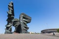 KATOWICE, POLAND - MAY 05, 2018: Silesian Insurgents` Monument i