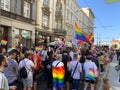 Katowice, Poland - 11 September 2021: Pride Parade LGBTQ+