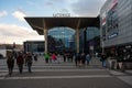 Katowice, Silesian, Poland - The Katowice gallery shopping mall and railway station Royalty Free Stock Photo