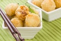 Katsu Chicken Balls Royalty Free Stock Photo