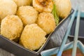 Katsu Chicken Balls Royalty Free Stock Photo