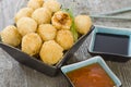 Katsu Chicken Balls Royalty Free Stock Photo