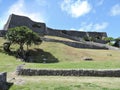 Katsuren Castle Ruins in Okinawa, Japan.