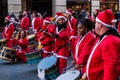 Katumba Bloco in Santa suits