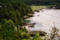 The Katun river and Mountains of the Altai republic Royalty Free Stock Photo