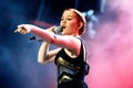 Katy B (English singer and songwriter) concert at FIB Festival