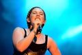 Katy B (English singer and songwriter) concert at FIB Festival