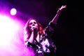 Katy B (English singer and songwriter, and a graduate of the BRIT School) performs at FIB