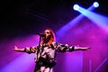 Katy B (English singer and songwriter, and a graduate of the BRIT School) performs at FIB