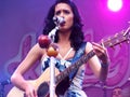 Katy Perry Playing the Guitar