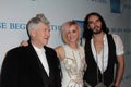 Katy Perry, Russell Brand, David Lynch Royalty Free Stock Photo
