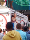 Katy Perry in Times Square, NYC, USA Royalty Free Stock Photo