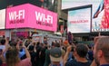 Katy Perry in Times Square, NYC, USA Royalty Free Stock Photo