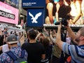 Katy Perry in Times Square, NYC, USA Royalty Free Stock Photo