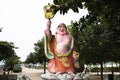 Katyayana or Gautama Buddha statues in Tin Hau Temple or Kwun Yam Shrine at Repulse Bay in Hong Kong, China