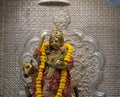 Katyayini navratri Durga mata statue in mandir