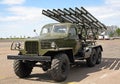 Katyusha multiple rocket launcher