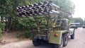 Katyusha Rocket Launcher in the Wings of Liberation museum located near a former landing-zone