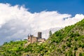 Katz Castle at Rhine Valley near St. Goarshausen, Germany Royalty Free Stock Photo